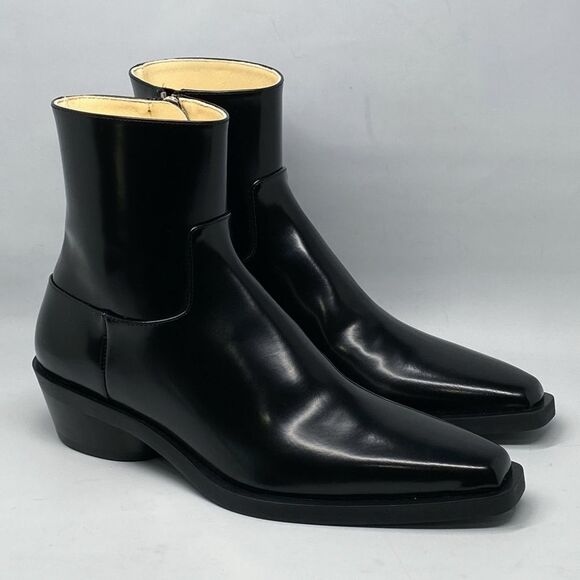 Proenza Schouler Bronco 40MM Calfskin Ankle Boots size 37.5 - Picture 5 of 13